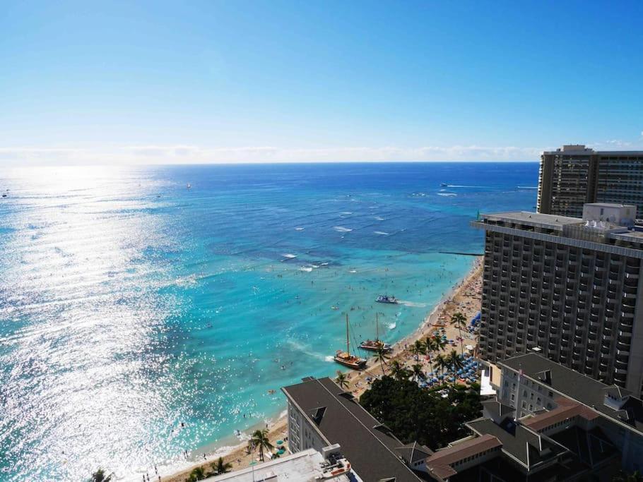 Seashore Waikiki Studio 1 Block From A Beach No Resort Fees Гонолулу Экстерьер фото